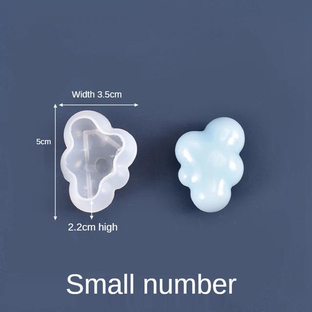 1 шт. 3D форма для мыла и свечей в форме облака, силиконовая форма для изготовления свечей своими руками в форме облака.