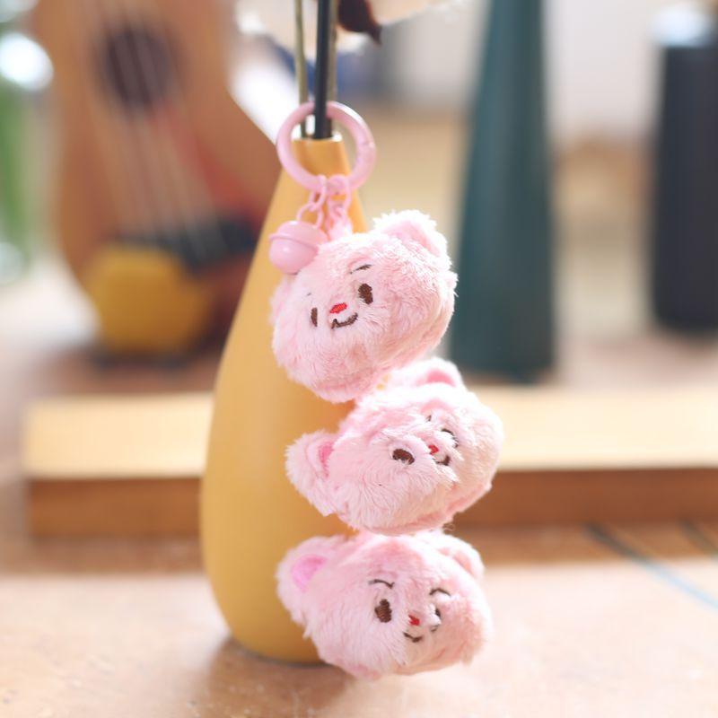 Милый милый масляный медведь кулон плюшевая игрушка кукла мультяшная сумка подвесной брелок кукла