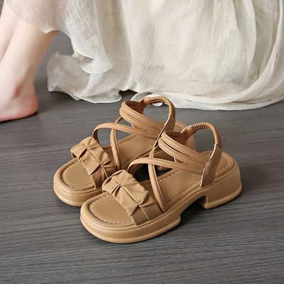 Босоножки на пружине с круглым носком красного цвета для пляжа, тапочки, ботинки, кроссовки, спортивные, люкс, люксовые, лоферы, все по распродаже