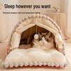 OEING Winter Warm Caterpillar Pet Bed