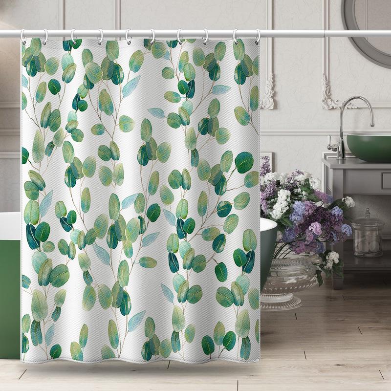 Утолщенная водонепроницаемая занавеска для ванной комнаты, устойчивая к плесени, занавеска для душа, занавеска для душевой перегородки, занавеска для душа, занавеска для ванной комнаты, бесплатная перфорация