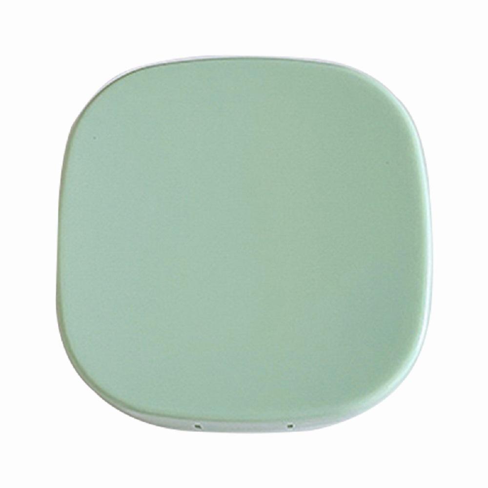 Портативный футляр для контактных линз, простой, сделай сам, гладкий овальный футляр для контактных линз