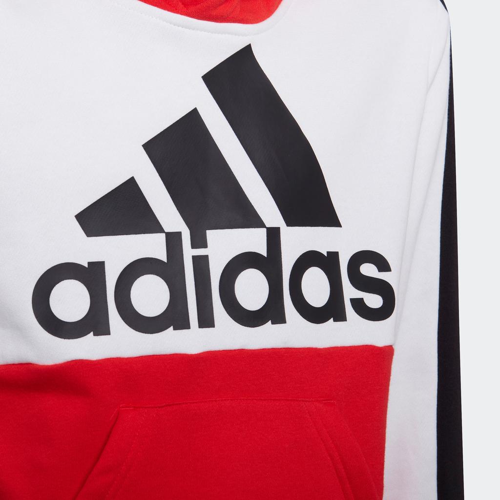 adidas Толстовка Ярко-красный/Белый/Черный Дети Возраст 3 7 Лет HC5657