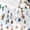 50PCS World In the Bottle Cute Stickers Artistic Graffiti Stickers for DIY Luggage Laptop Skateboard Motorcycle Bicycle Stickers