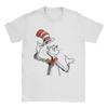 The Cat in The Hat Hat-s Off T-Shirt For Couple Beach Dr Seuss Y2K Casual T Shirts O-Neck Trending Tees Oversized Casual Tops