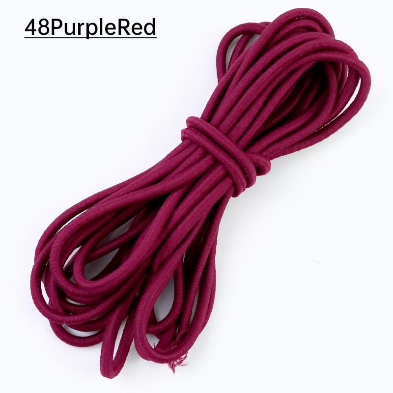 2/5/10 метров Meetee 5 мм Эластичные веревки для пояса Цветная резинка Одежда Сумки Растягивающийся шнур Швейные аксессуары для одежды