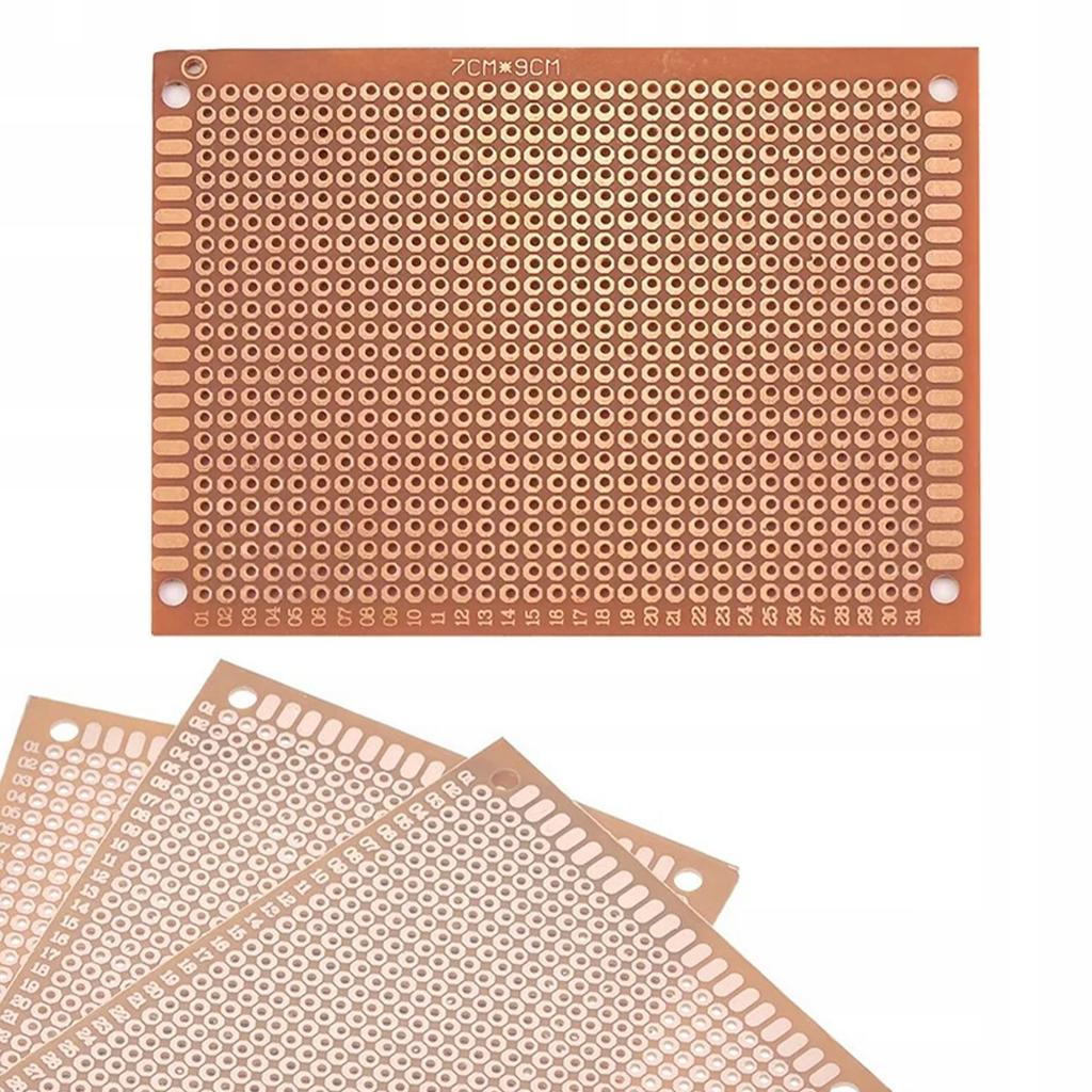 Single-Sided Universal Prototype Board 70 X 90 Mm
