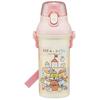 Water Bottle, 480ml, Sumikko Gurashi Movie 3, for Kids, Antibacterial, Child-Friendly, Lightweight, Made In Japan, PSB5SANAG-A