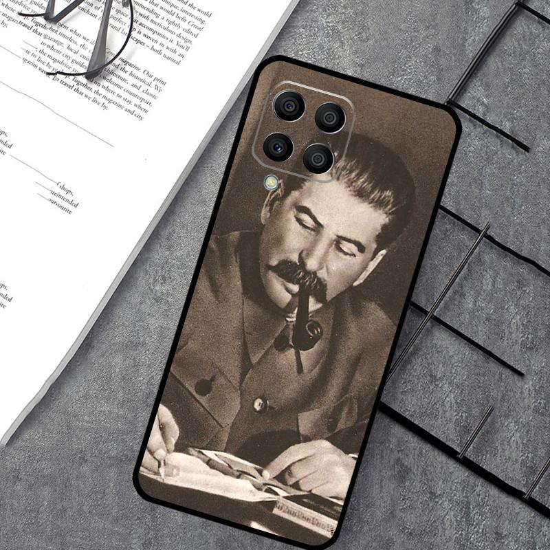 Russian Commander Stalin Case For Samsung Galaxy M35 M21 M12 M13 M14 M15 M06 M16 M36 M56 M31 M53 M32 M52 M55 M34 M54