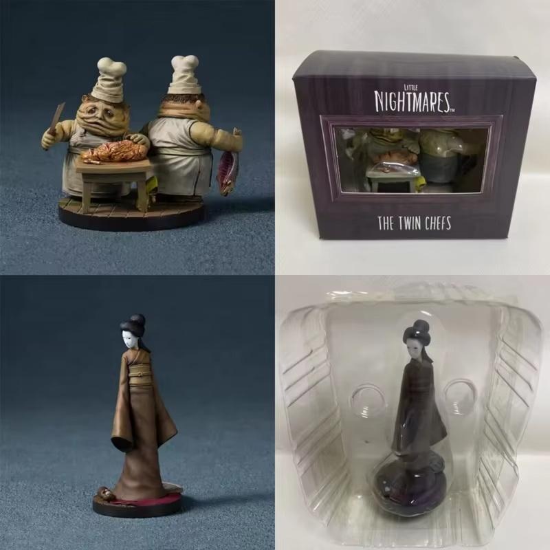 Новые Фигурки Действия Little Nightmares Леди И Близнецы Повара Аниме Игра Периферия Модель Статуэтка Настольное Украшение Подарки Мальчику