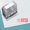 SUPER STAR Self Inking Rubber Stamp Custom Colop Office Stationary P20 Mini Stamper