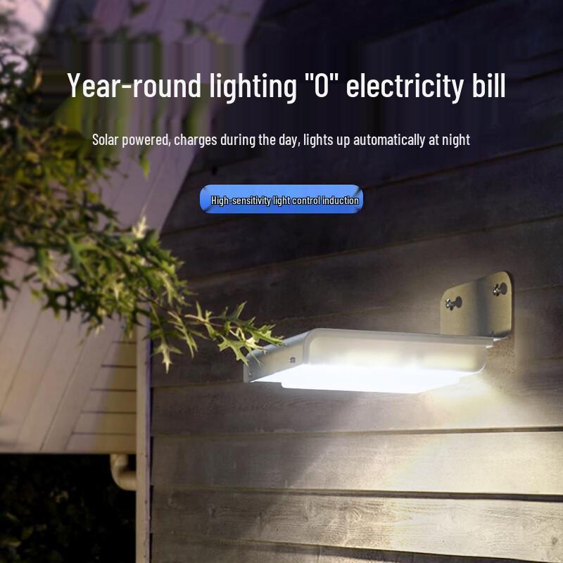 Nu Feng Solar Motion Sensor Outdoor Wall Lamp