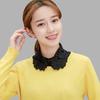 DIY Detachable False Collar Lace Shawl Wrap Neckline Detachable Ladies Cape  Women Girls