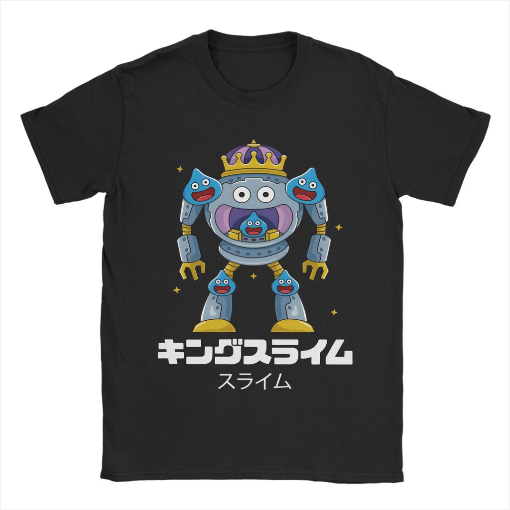 Unisex Women New Arrival Dragon Quest slime Tee T Shirt Cotton Tshirts Clothes