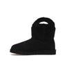 UGG Кроссовки Telfar x Logo Mini Boot черные унисекс 1122991-BLK