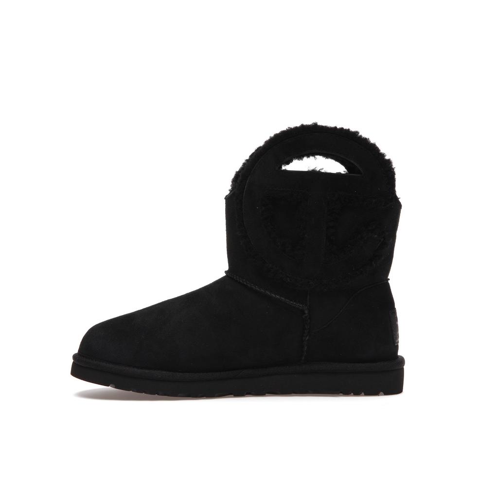 UGG Кроссовки Telfar x Logo Mini Boot черные унисекс 1122991-BLK