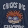 Rugrats Unisex Adult Chicks Dig Gingers Sweatshirt