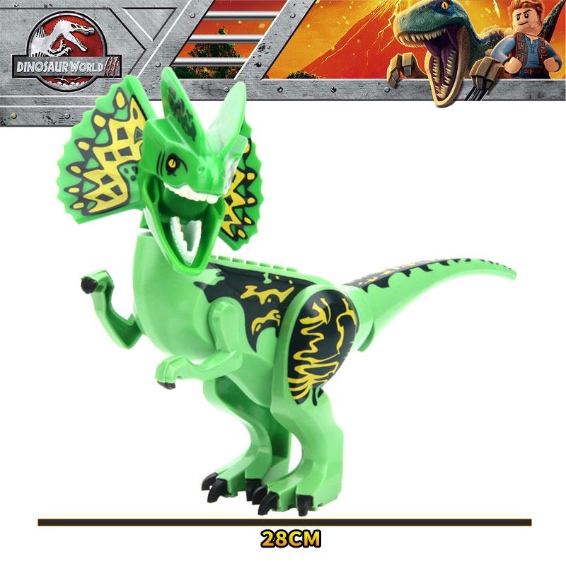 New Style Compatible Dinosaur Big Brachiosaurus Spinosaurus Pterosaur Figure Building Blocks 28*17CM Jurassic Assembled Educational Toy Gift