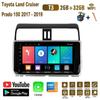 Car Radio Carplay For Toyota Land Cruiser Prado 150 2017 - 2019 Android Multimedia Video Player GPS Navigation WIFI 2+32GB