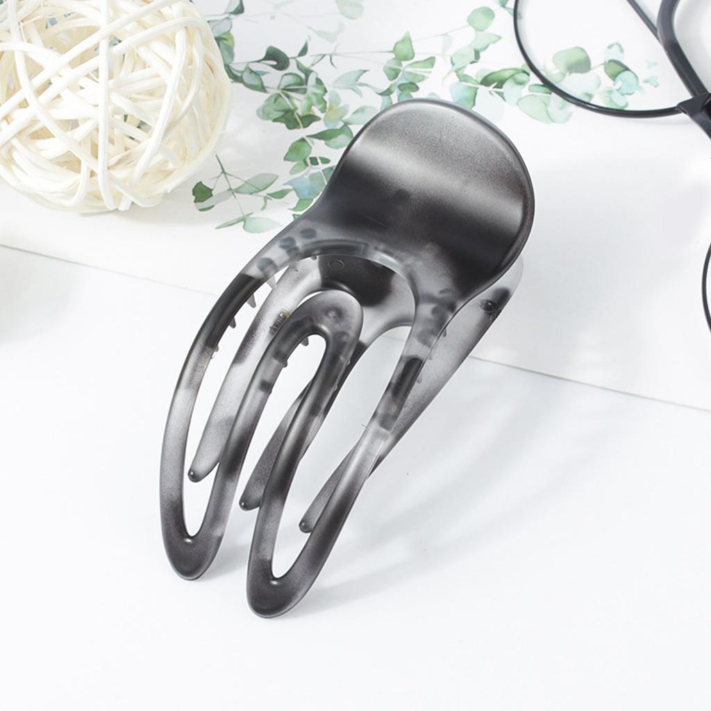 Duckbill Flat Hair Claw with Leopard Pattern French Hair Claw Clip Strong Secure Jaw Clamp Hair Decorative Accessories