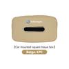 For Volkswagen VW Car Leather Tissue Box Square Vehicle Seat Back Tissue Holder Scirocco Passat Polo B5 B6 B7 CC Tiguan Sharan zh5