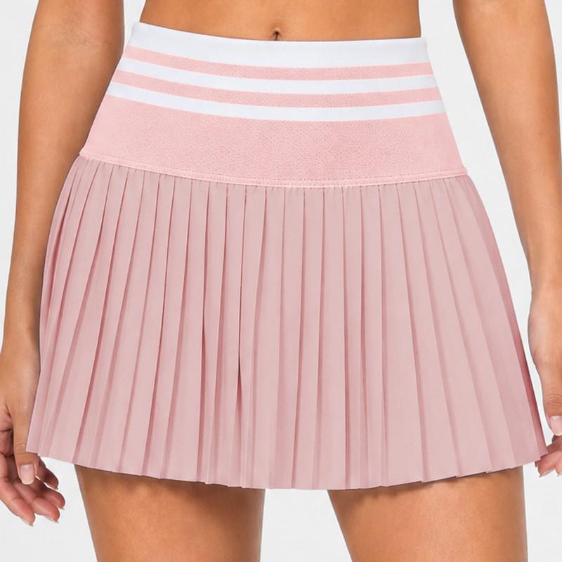 Womens Athletic Skort With Built-in Shorts Tennis Badminton Running Yoga Sportswear