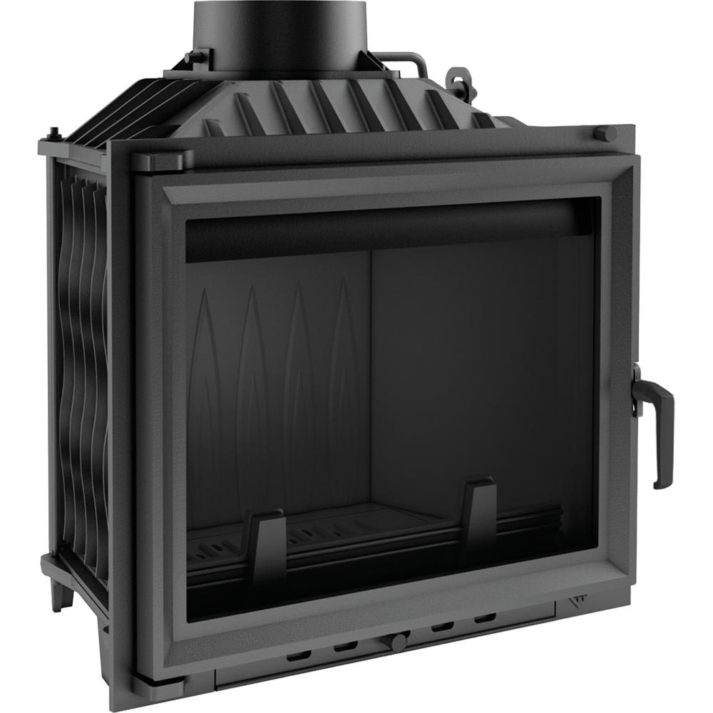 Cast Iron Fireplace KRATKI ANTEK Ø180 10kW Wood EKOPROJEKT Mounting Kit