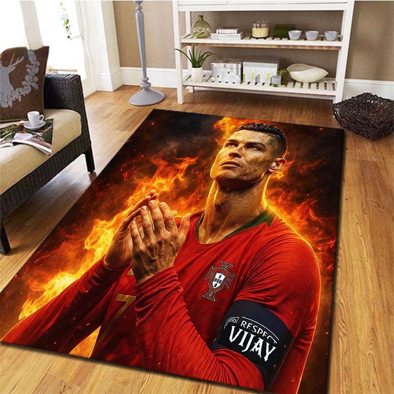 CR7 Carpet Rug for Living Room Bedroom Home Sofa Decoration,Kids play Non-slip Floor Mat