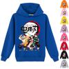 Kids 3D Hoodie The Blade of Ghost Destruction Pullover Poppy Playtime Children Sweater