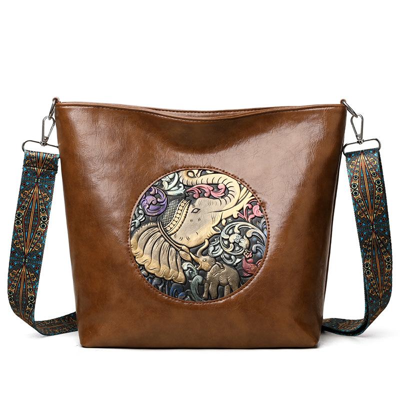 Ретро простая женская сумка на плечо маленькая квадратная сумка портативная диагональная сумка