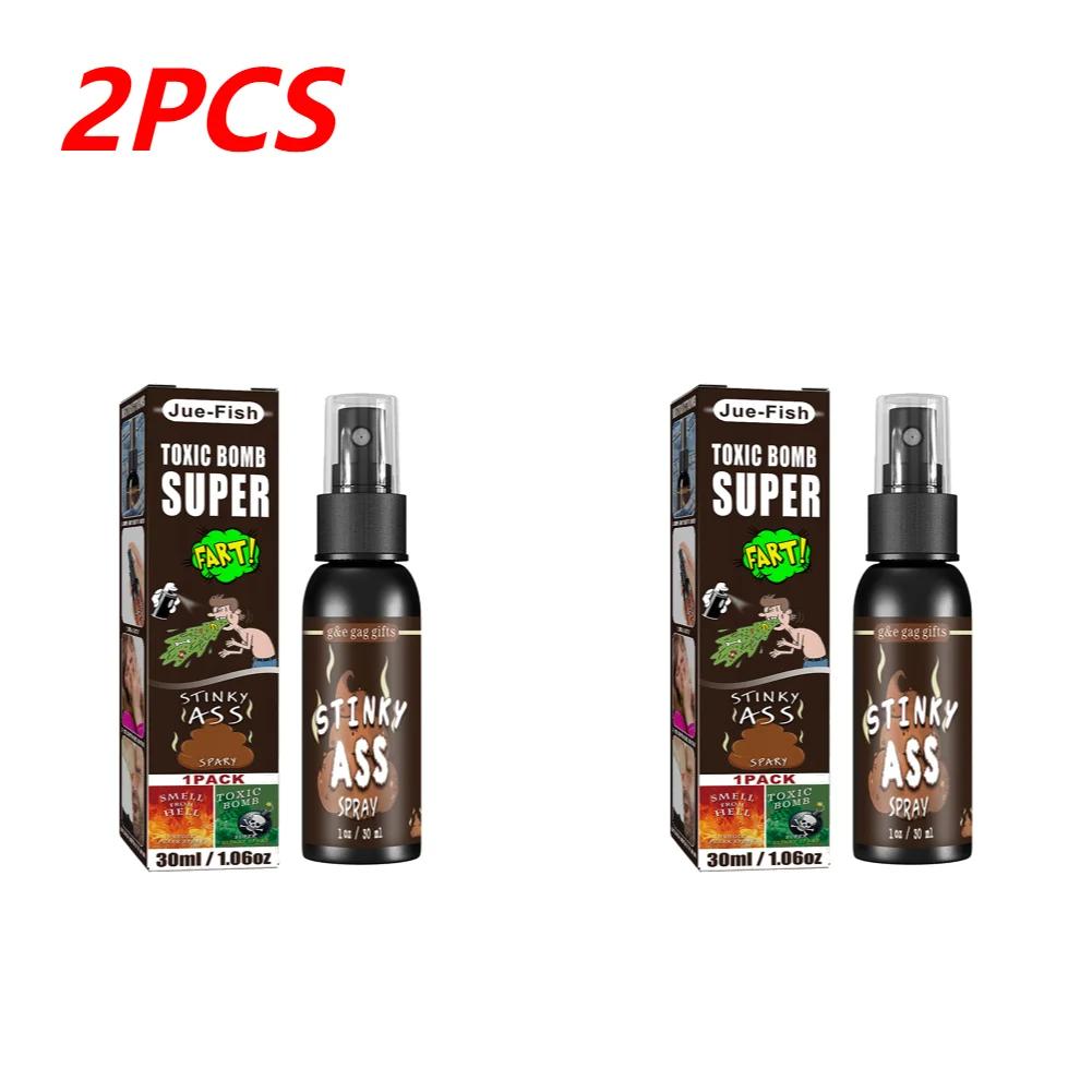 1/2/3 шт. Спрей-пукалка, вонючая бомба, вонючий газ, прикол, новинки, игрушки, принадлежности для Хэллоуина для детей и взрослых