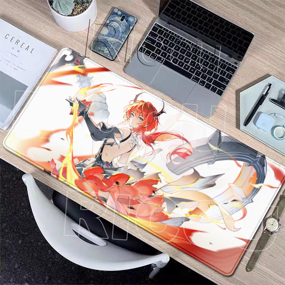 HD Printing Arknights Endfield Mouse Pads Anime Girl Mousemat Large Gamer XXL Laptop Rug Gaming PC Accessories Extended Desk Mat