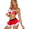 Рождественское сексуальное нижнее белье популярный забавный комплект рождественская перспектива сексуальное нижнее белье косплей