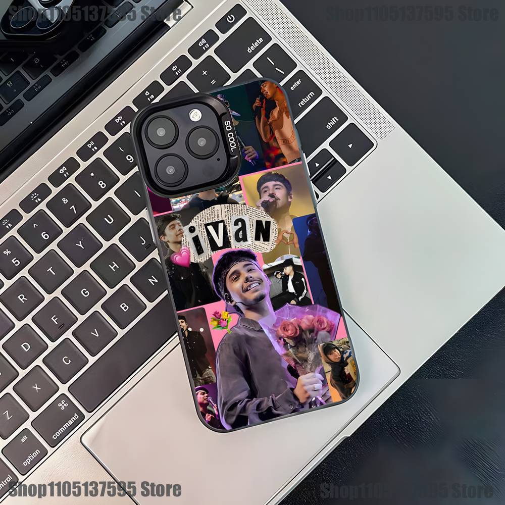 Чехол для телефона Ivan Cornejo Donde Estas Для iPhone 17,16,15,14,13,12,11,Pro,XS,Max,Plus,Mini,SE4,E Черный Матовый Ударопрочный Чехол