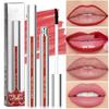 3 Colors Peel Off Lip Liner Highly Pigmented Matte Lip Liner Tattoo Long Lasting Waterproof Lipliner Pencil Non-Stick Lips Gloss