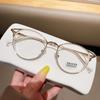 Round Eyeglasses Women  Computer Anti Blue Light Glasses Frames Transparent Optical Fake Eyeglass Student Myopia Frame Oculos