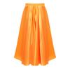 Kids Girls Stylish Dance Clothing Elastic Waistband Large Swing Loose Half-length Skirt