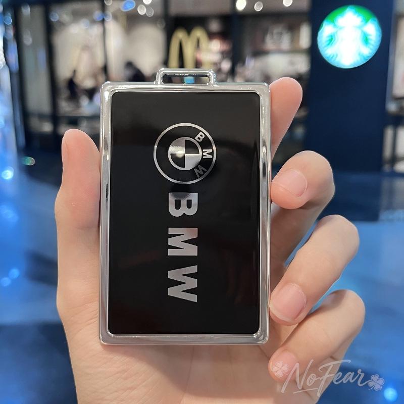 Car Smart NFC Card Key Case Fob Cover Shell Protector For BMW M 3 5 7 Series X1 X3 X5 X6 X7 535le Keyless Keychain Car stickers A111