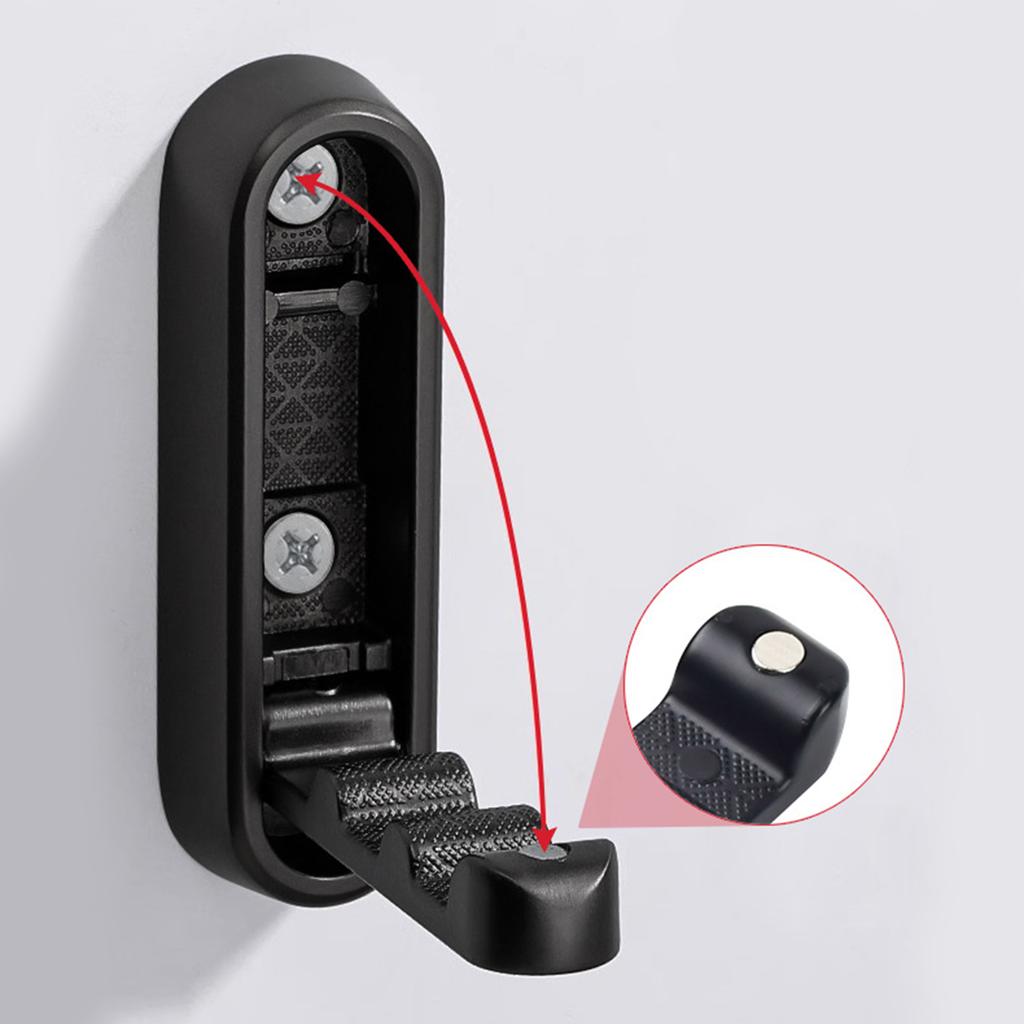 Упаковка из 2 складных крючков для полотенец, шляп, рюкзаков, прочная настенная вешалка для одежды, принадлежности для ванной комнаты