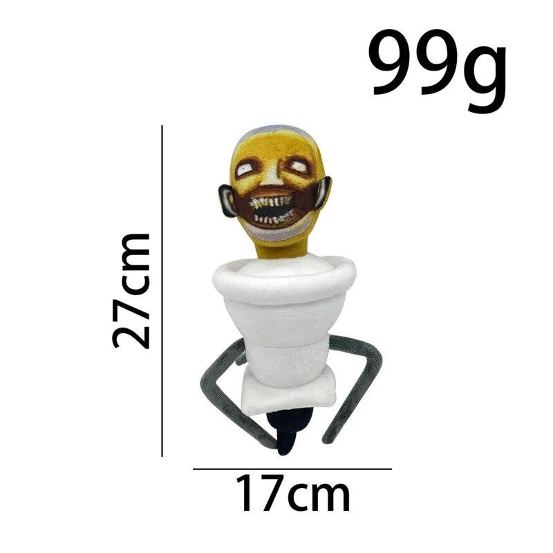 1/6/12 шт. Skibidi туалет плюшевая игрушка Титан ТВ человек босс туалет мультяшные куклы мягкая кукла Рождественский подарок на день рождения для детей