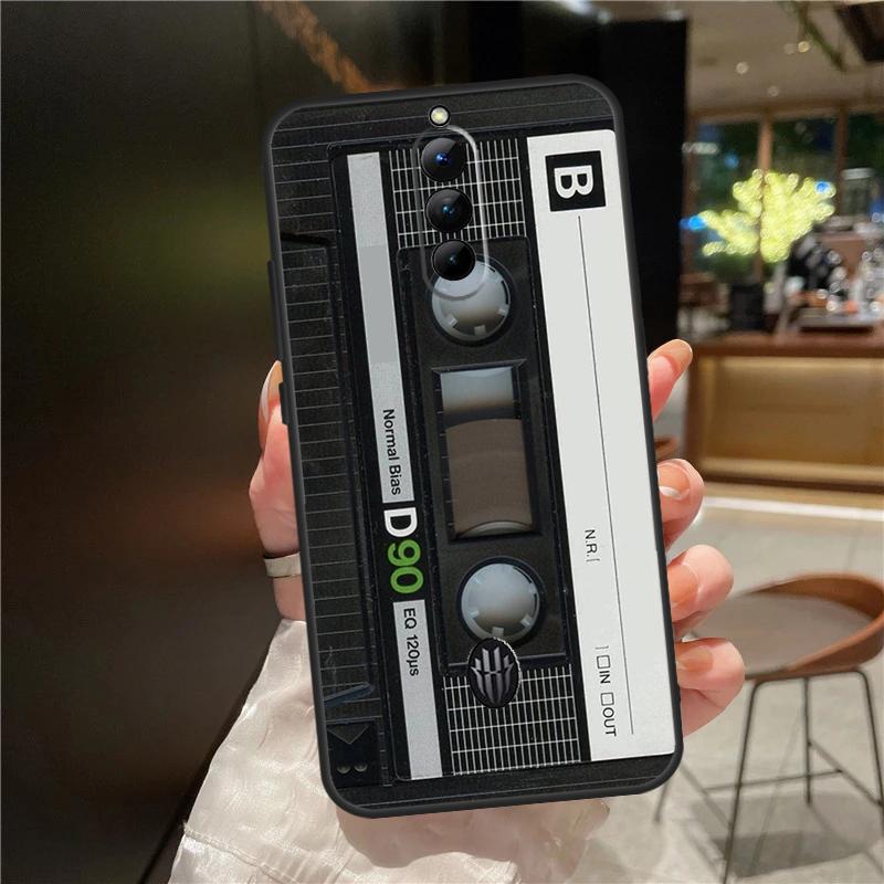 Cassette Mix Tape Phone Case For ZTE Nubia Red Magic 9 Pro Plus 6 7 8 Pro 6S 7S 8S Pro Plus 5G 5S 6R Cover