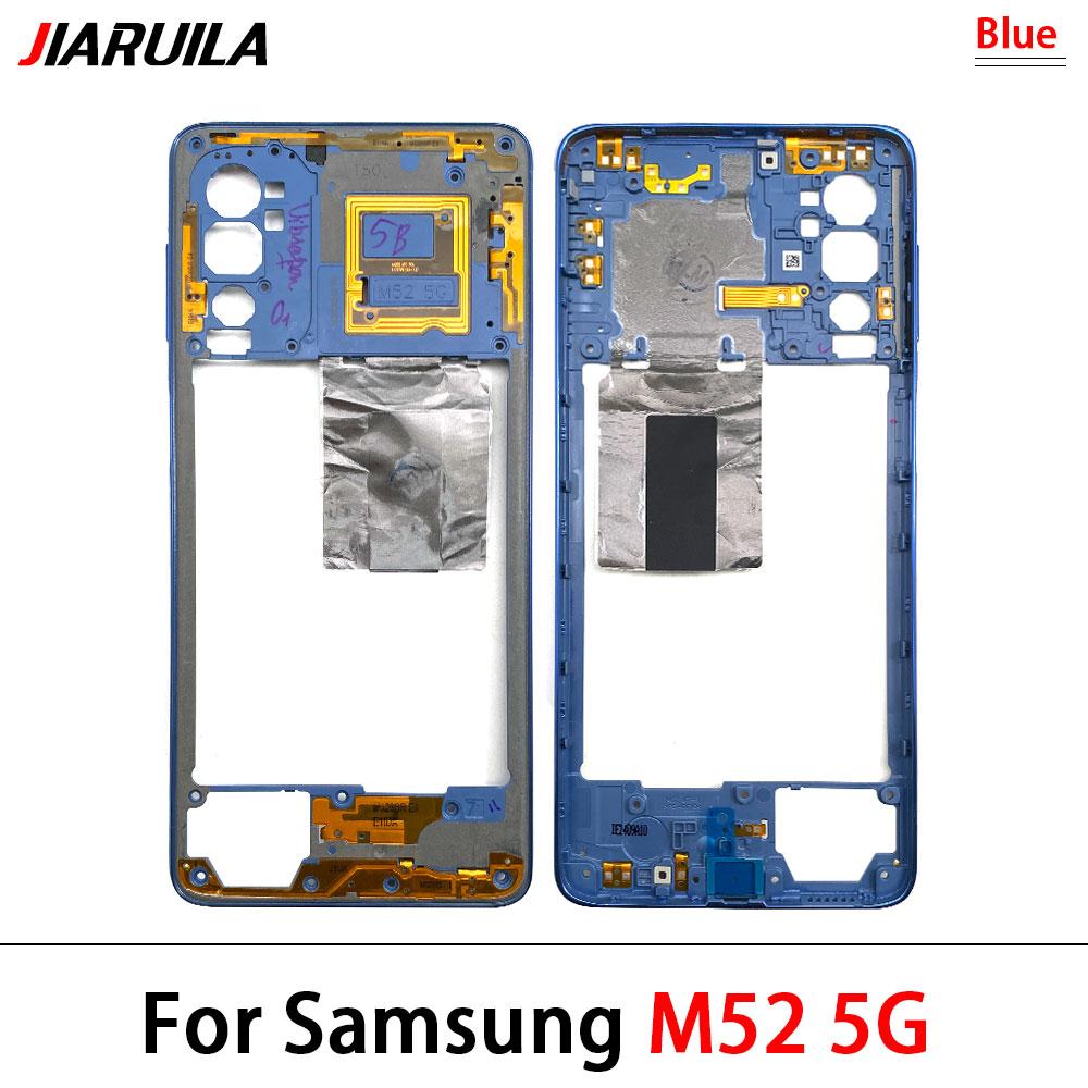 NEW Middle Frame Holder Housing Replacement Repair Parts For Samsung M23 M52 M53 5G M236B M536 M51 M62 F62