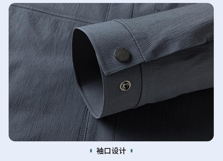 Fashionable and minimalist men's jacket, casual men's jacket