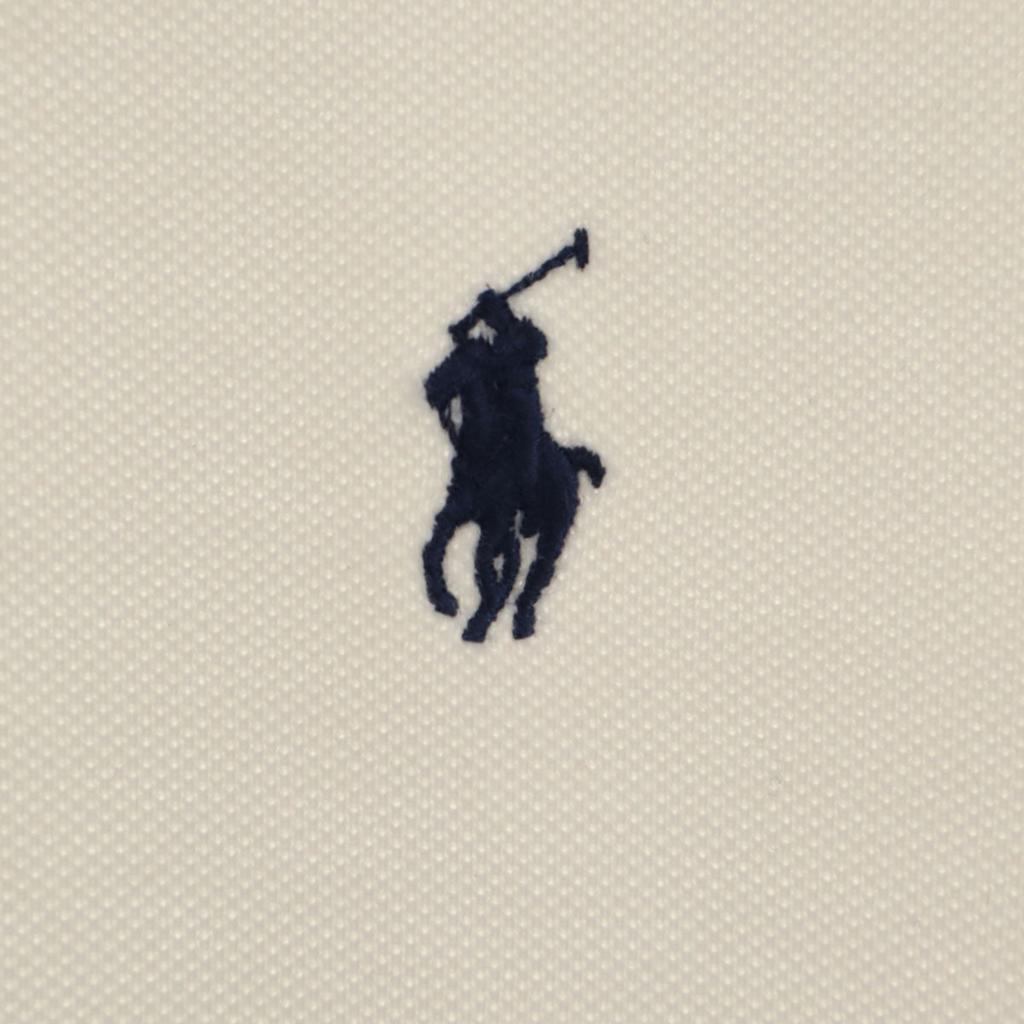 Polo by Ralph Lauren Short Sleeve Custom Fit Polo Shirt M White Men's Used