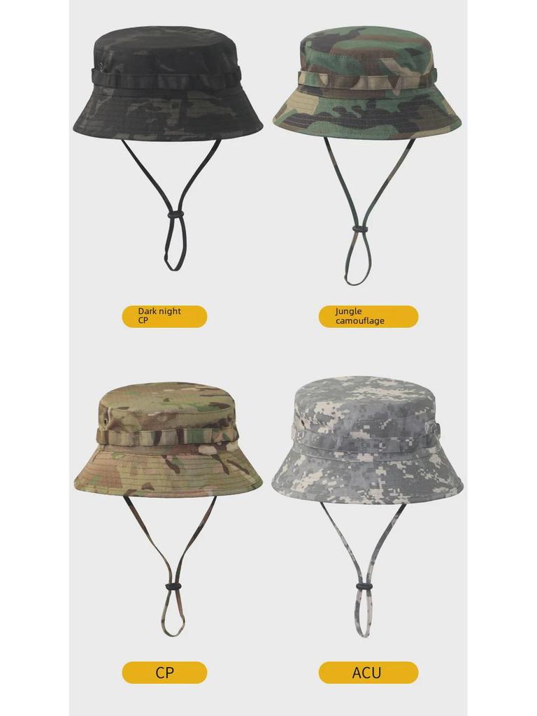 Тактическая камуфляжная шапка второго поколения — рыболовная шляпа с защитой от солнца для езды на велосипеде, пешего туризма и альпинизма.