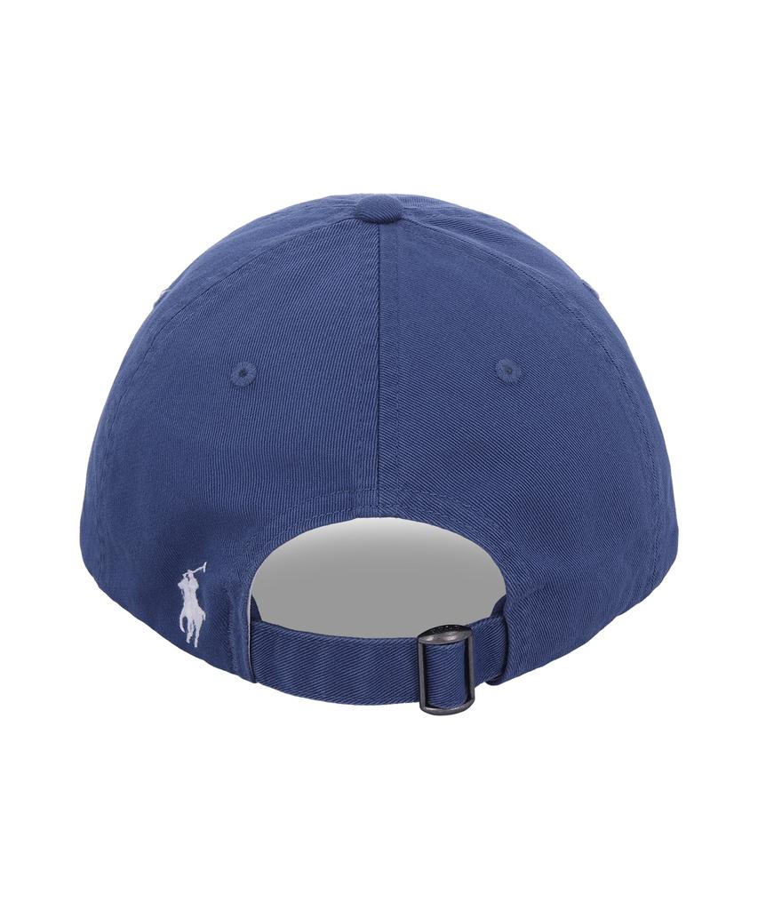 Кепка-бейсболка POLO RALPH LAUREN из хлопкового твила - Синяя