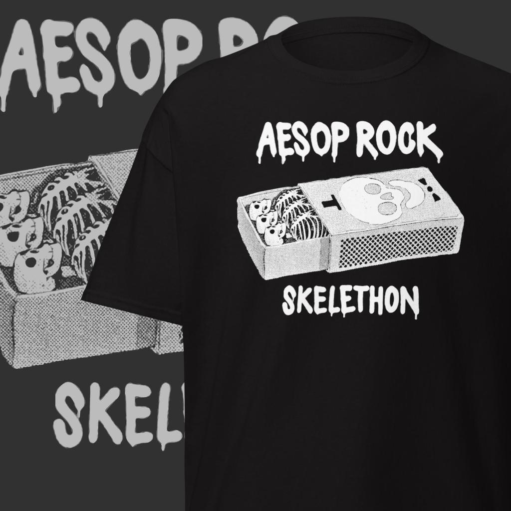 Футболка Aesop Rock Хип-хоп Уличная одежда Андерграунд Рэп Мерч