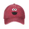 Cute-S-Cookies-S-Monsters Baseball Cap Vintage Distressed Denim  for Men Women Activities Adjustable Fit Caps Hat