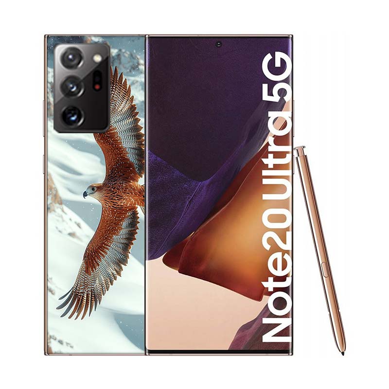 Чехол для телефона 'Парящий орел охотится' для Samsung A55 A35 A25 A15 A07 A05S A16 A17 A26 A36 A37 A56 A57 Galaxy Note 20 10 A50S A71 A51