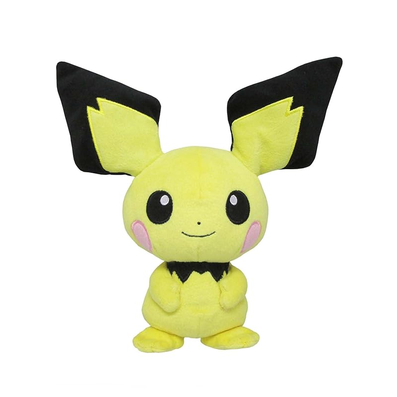 Sanei Boeki Pokemon ALL STAR COLLECTION Пичу (S) Мягкая игрушка Покемон PP25 Ш19 х Г9 х В21см